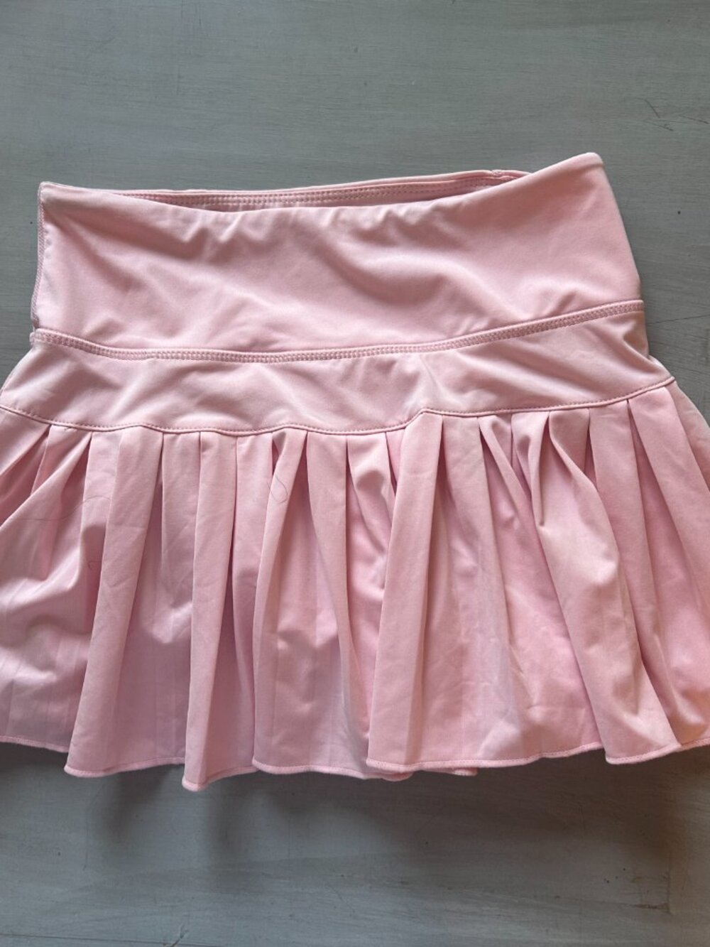 Gold Hinge Almond Blossom Pleated Tennis Skirt Pink Size Small Activewear - Picture 2 of 9